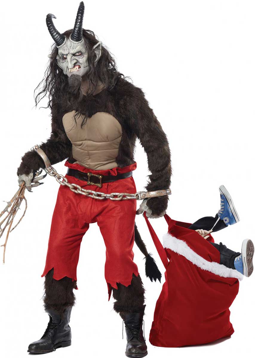 Men's Krampus Christmas Devil Dress Up Costume