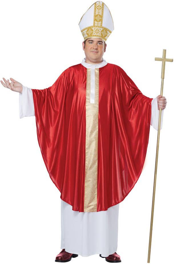 Holy Pope Plus Size Mens Fancy Dress Costume