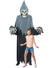 Adult's Towering Terror 8ft Grim Reaper Halloween Fancy Dress Costume and Decoration View 1