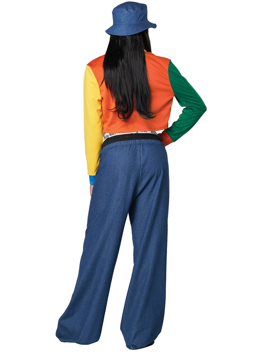 Hip Hop Baddie Women's 90's Hip Hop Costume - Back Image