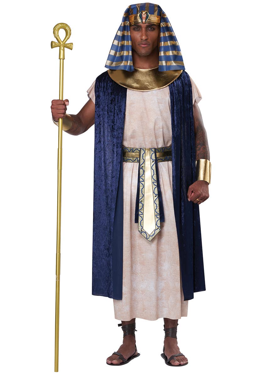 Unisex Ancient Egyptian Tunic Costume for Adults - Men's Alt Front Image