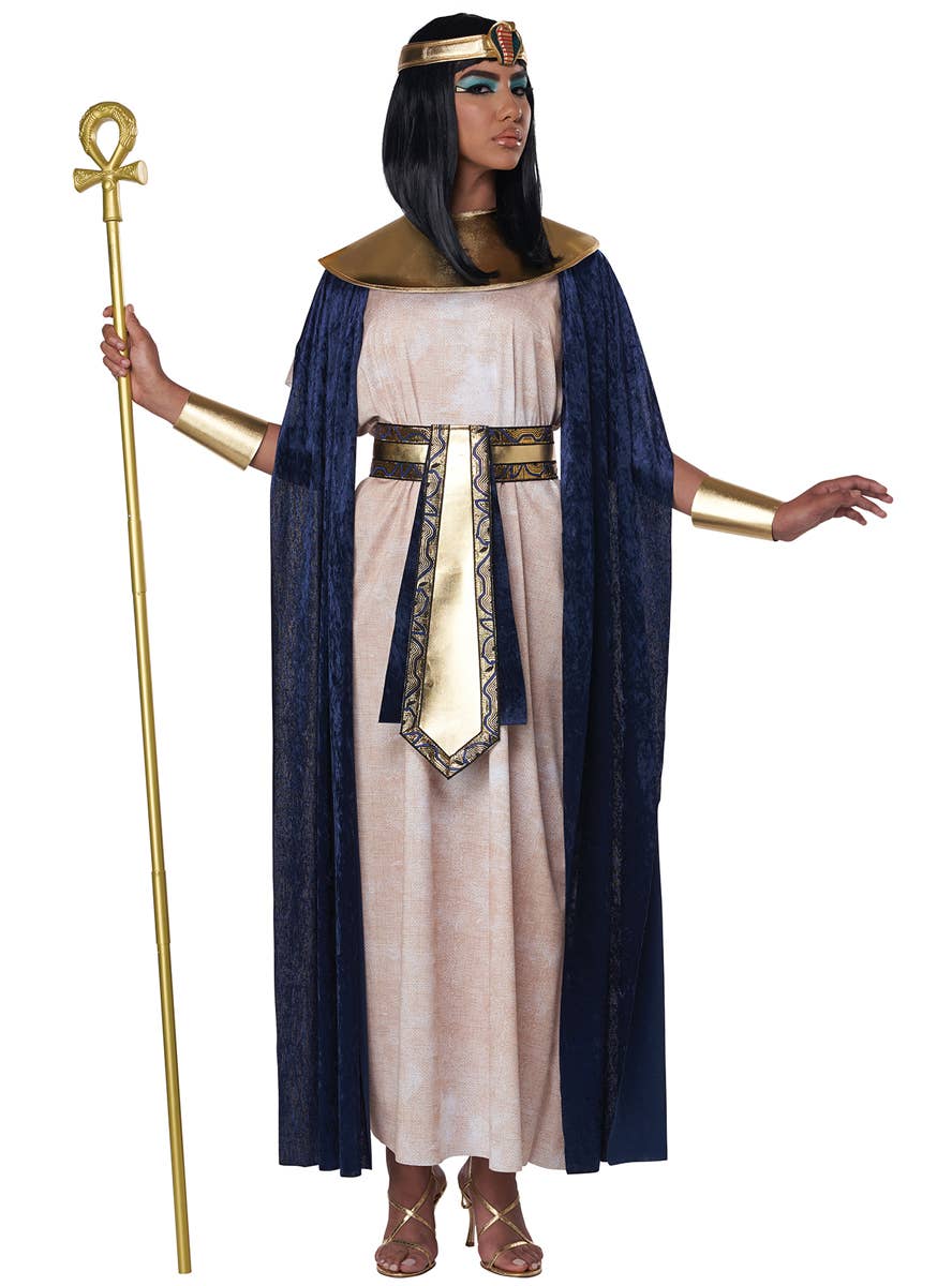 Unisex Ancient Egyptian Tunic Costume for Adults - Women's Alt Front Image