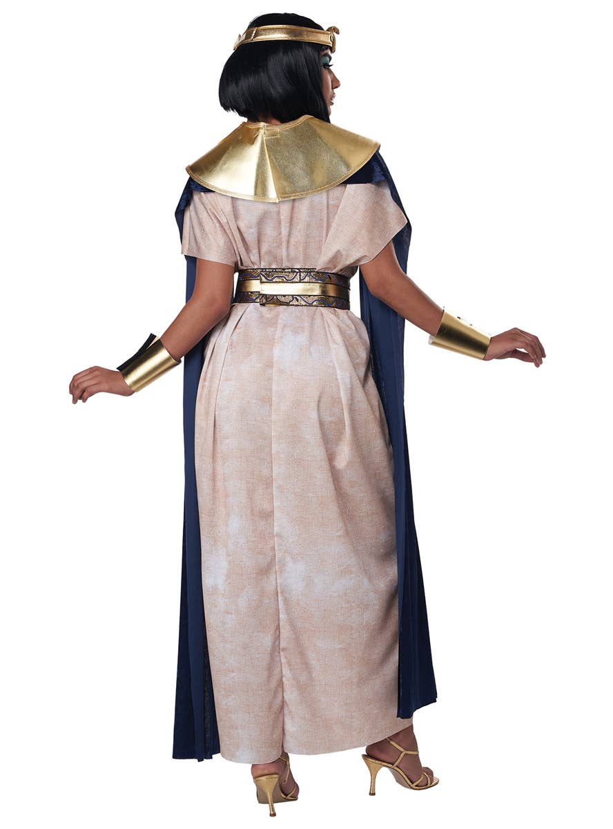 Unisex Ancient Egyptian Tunic Costume for Adults - Women's Back Image