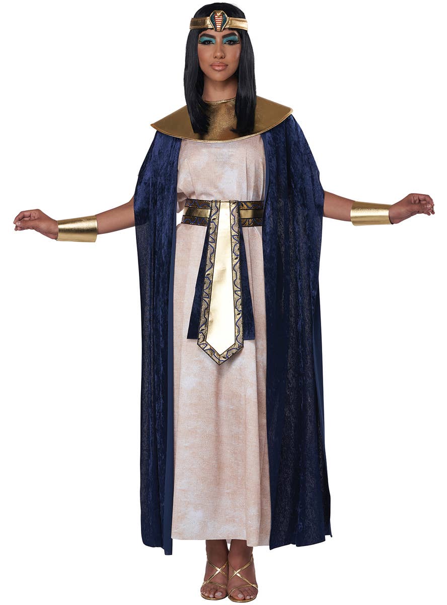 Unisex Ancient Egyptian Tunic Costume for Adults - Women's Front Image