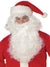 Men's Yule Time Santa Deluxe Costume Beard And Wig Set