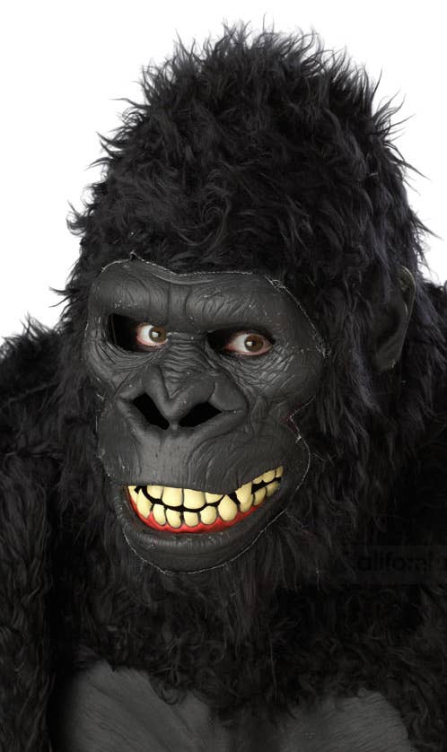 Goin' Ape Animotion Moving Gorilla Mask Costume Accessory Main Image