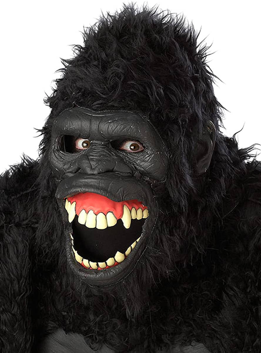 Goin' Ape Animotion Moving Gorilla Mask Costume Accessory Main Image
