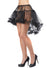 Women's Hi-Lo Black Tulle Petticoat Main Image