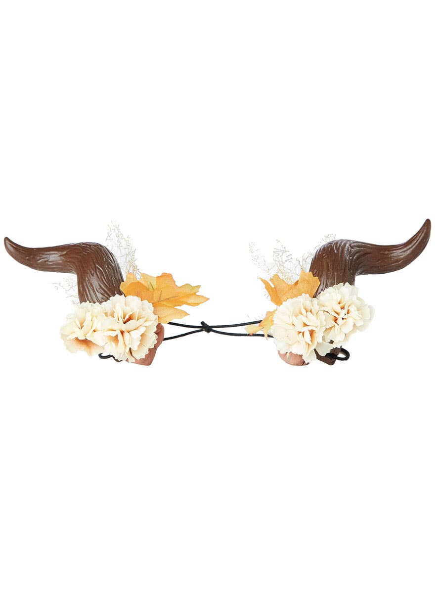 Brown Wood Look Costume Horns | Womens Forest Fairy Horns