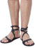 Strappy Men's Roman Dress Up Costume Sandals - Main Image