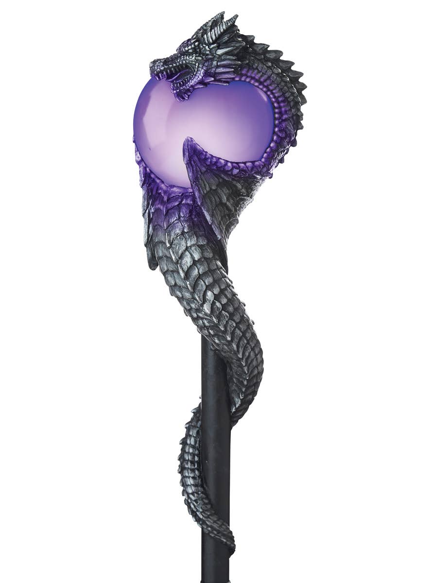 Image of Dragon Wizard Light Up Costume Staff - Close Image