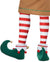 Image of Christmas Elf Shoes Adults Costume Accessory