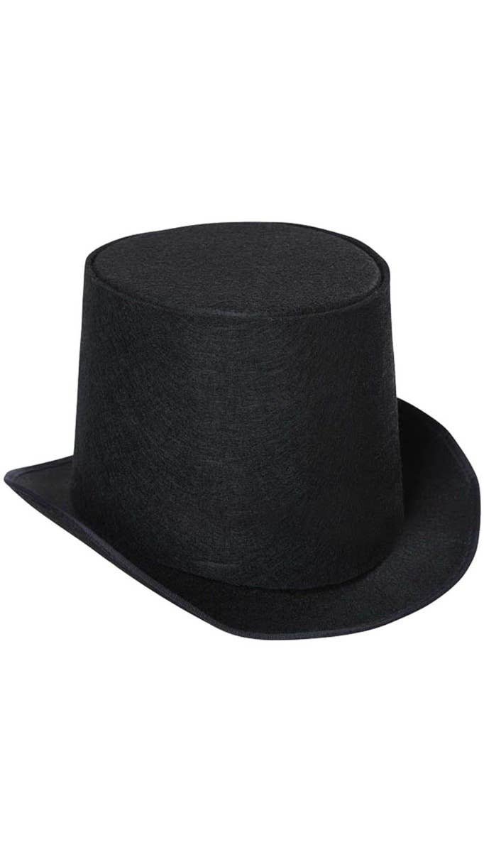 Adult's Classic Black 3 Piece Top Hat Costume Accessory Main Image