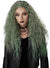 Long Wavy Sage Green Women's Costume Wig - Main Image