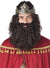 Men's Brown Biblical King Costume Wig and Beard Accessory Set