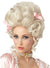 French Queen Marie Antoinette Women's Curly Blonde Wig