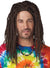 Men's Brown Bob Marley Dreads Costume Accessory Wig