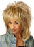 Women's Tina Turner 1980's Blonde Costume Wig Full View