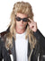 Men's Blonde 80's Mullet Costume Wig
