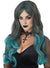 Image of Deluxe Teal Ombre Womens Long Costume Wig