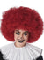 Adult's Jumbo Burgundy Red Clown Afro Costume Accessory Wig View 1