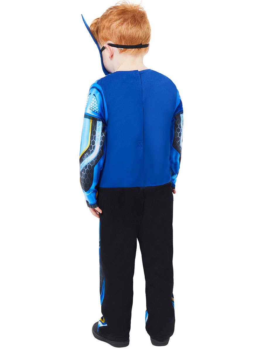 Image of Mighty Paw Patrol Movie Boys Glow In The Dark Chase Costume  - Back