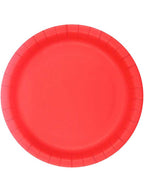 Image of Cherry Red 10 Pack 18cm Paper Plates