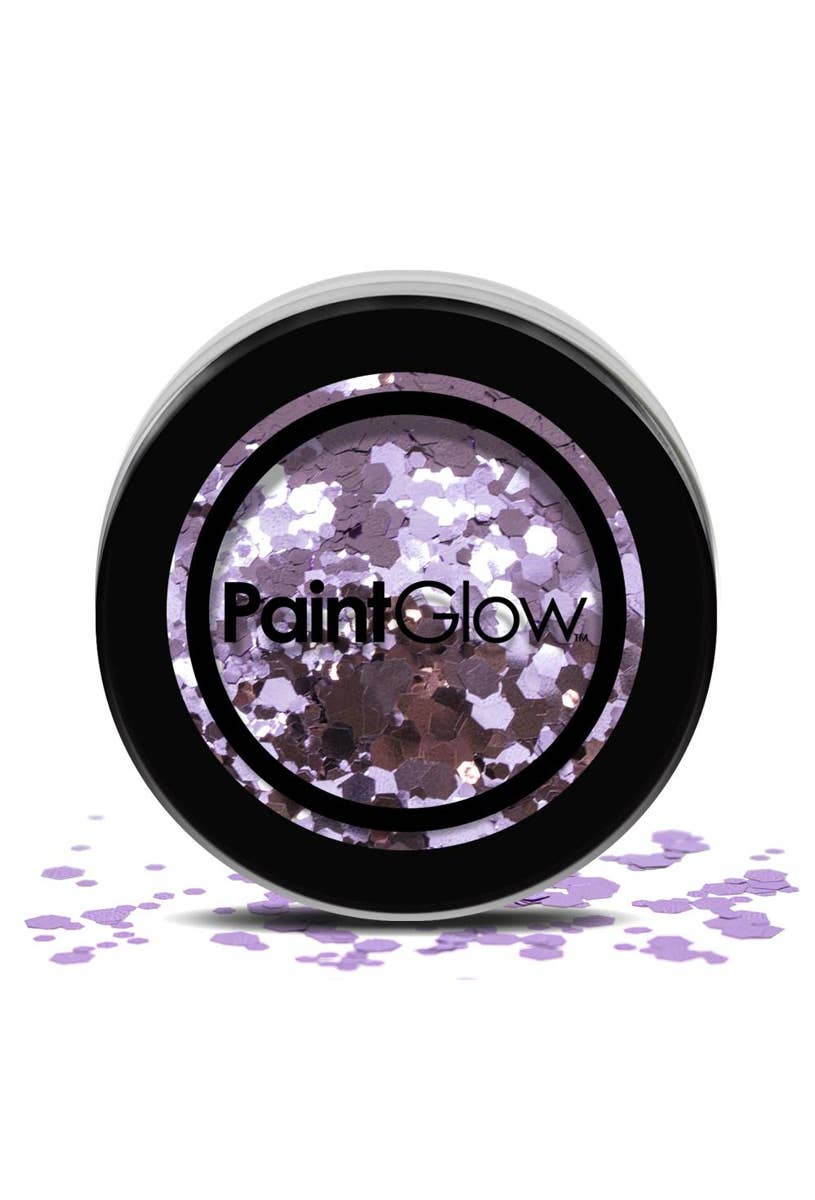 Chunky Loose Glitter Festival Party Makeup Helter Skelter Purple