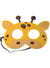 Image of Felt Yellow and Brown Kid's Giraffe Costume Mask
