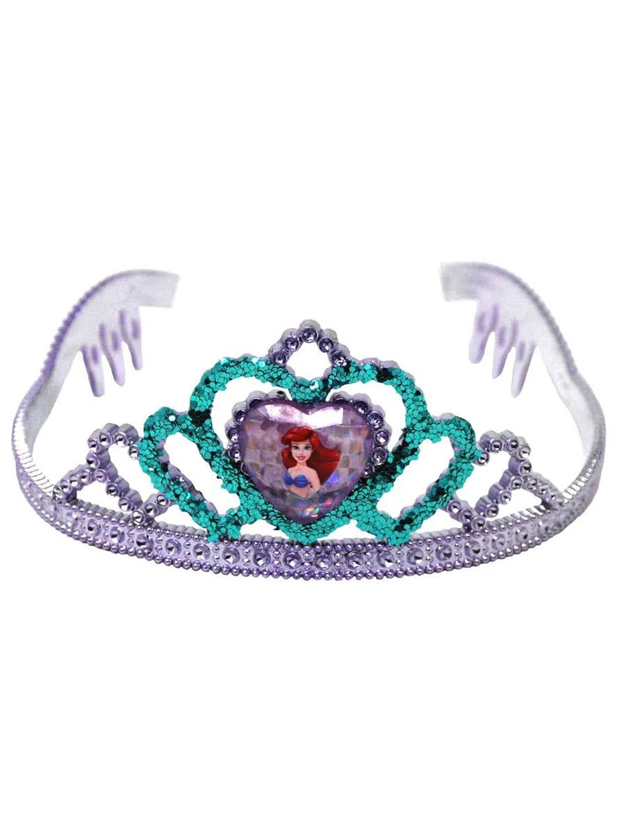 Image of My Little Mermaid Licensed Girls Princess Ariel Costume Tiara