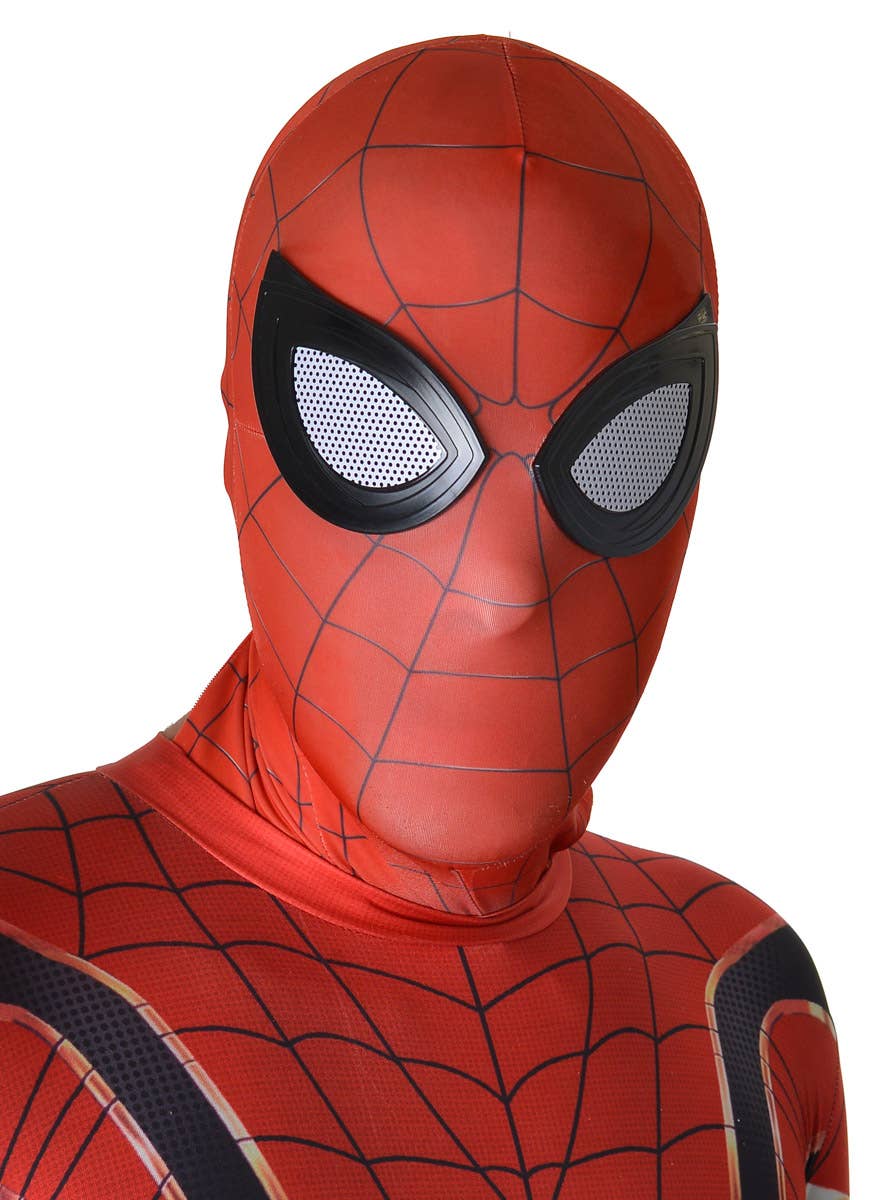 Image of Traditional Spider Hero Kids Superhero Costume Mask