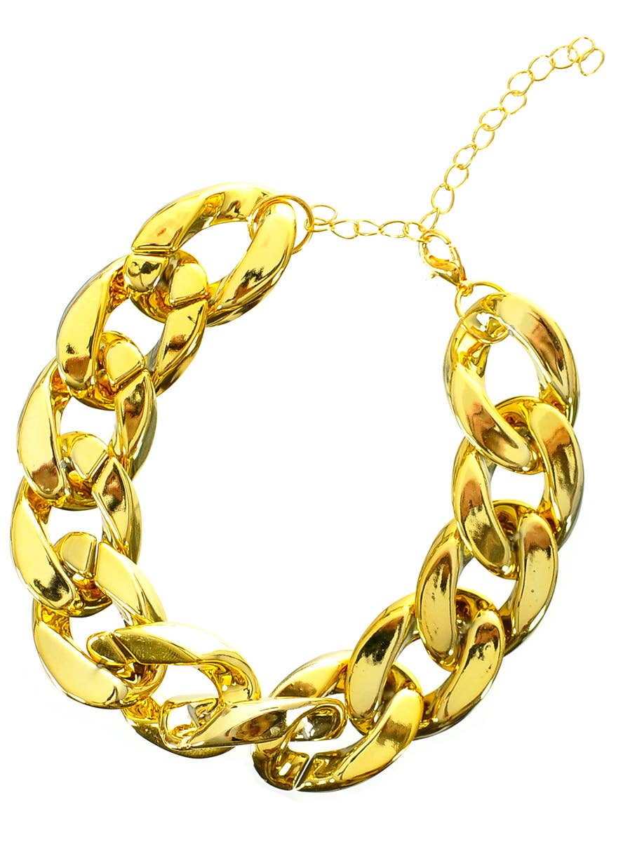 Image of Chunky Gold Bling Bracelet Costume Jewellery