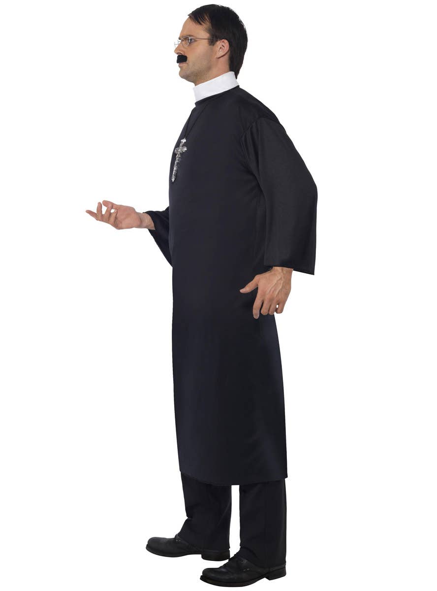 Image of Image of Holy Preacher Men's Religious Priest Costume - Front Image