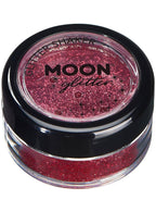 Image of Moon Glitter Red Loose Glitter Shaker