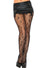 Image of Celestial Star and Moon Print Fishnet Stockings