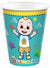 Image Of Cocomelon 8 Pack 266ml Paper Cups