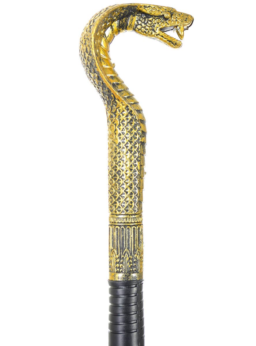 Image of Egyptian Cobra Head Staff Costume Accessory - Close Image