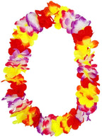 Image of Colourful Tropical Hawaiian Flower Costume Lei