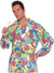 Image of Colourful Paisley Men's Plus Size 60s Hippie Costume Shirt