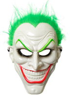 Image of Joker Clown Comic Book Villain Costume Mask