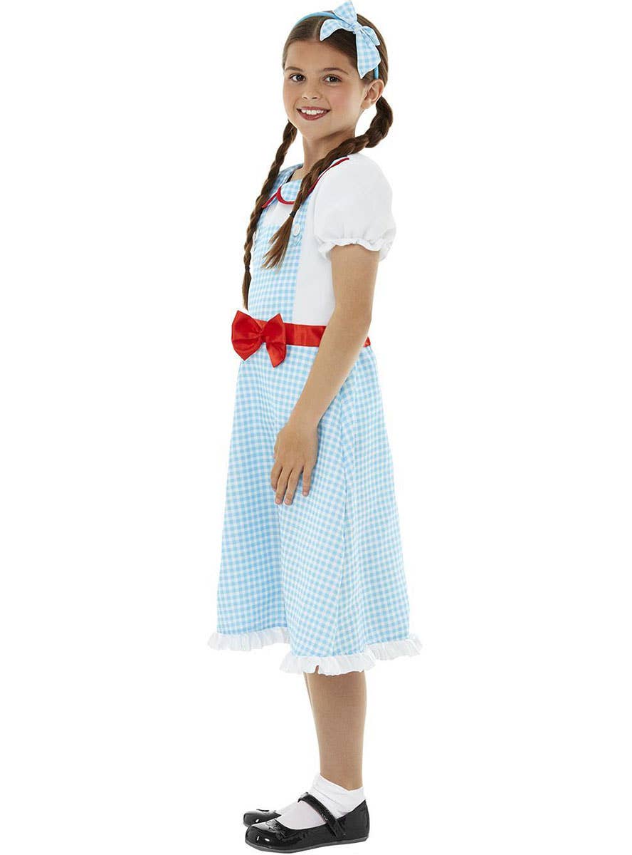 Image of Cute Country Girl Dorothy Girls Book Week Costume - Side Image