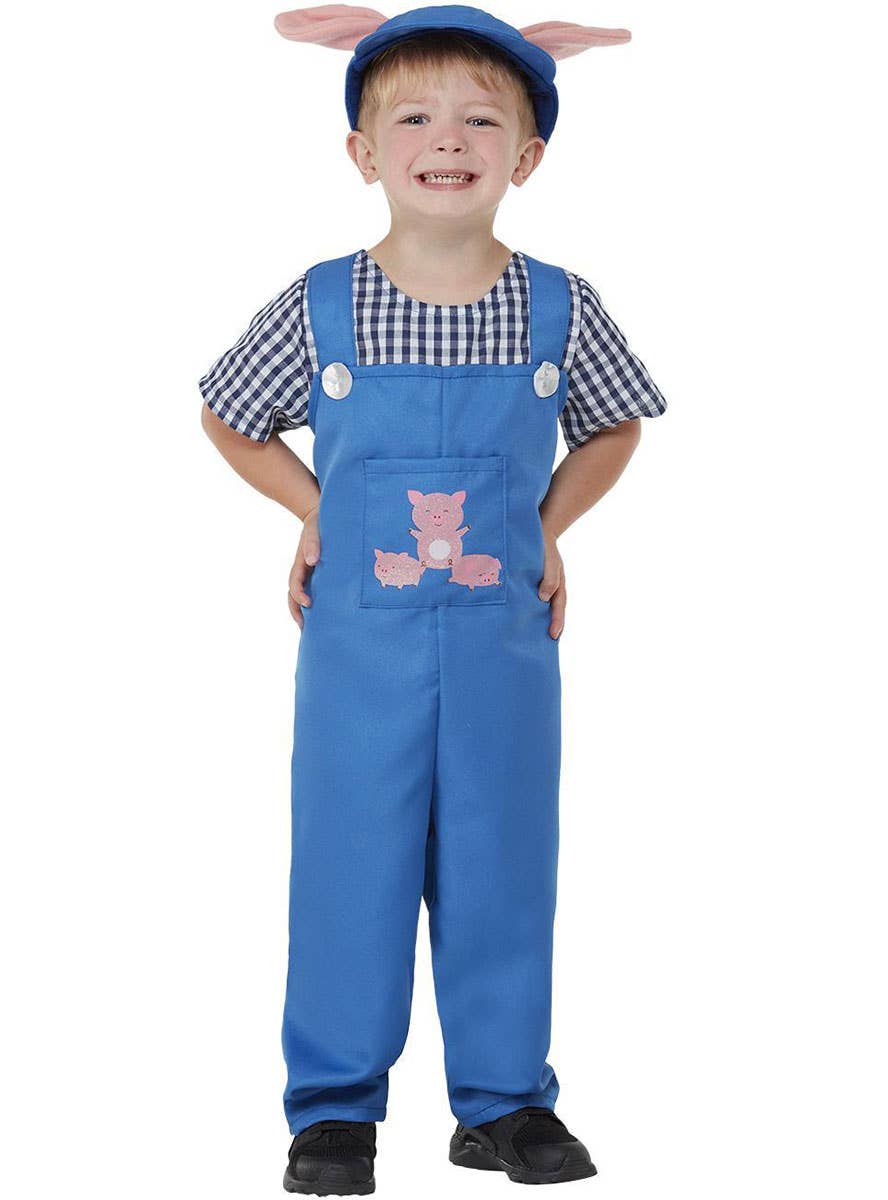 Image of Three Little Pigs Toddler Book Week Costume - Alternate Image