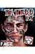 Temporary Face Tattoo Cyborg Halloween Special Effects Makeup