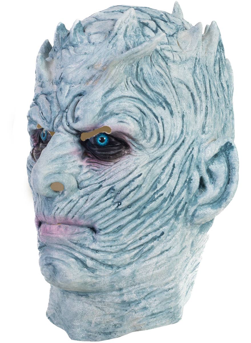 Adults Game of Thrones Night King Latex Costume Mask Side Image