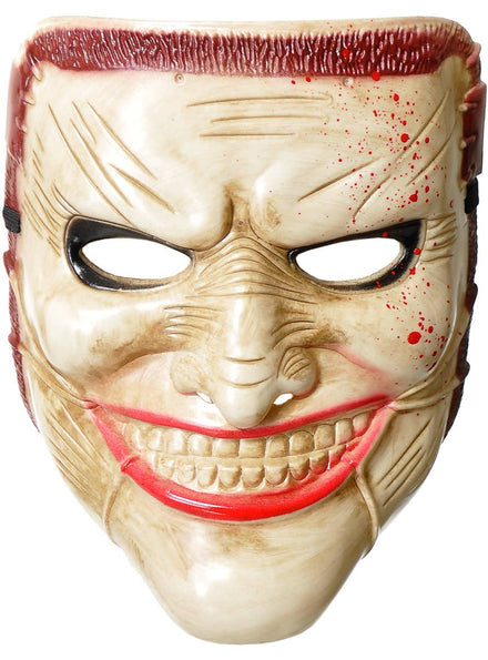 Image of Stitched On Bloody Face Halloween Costume Mask