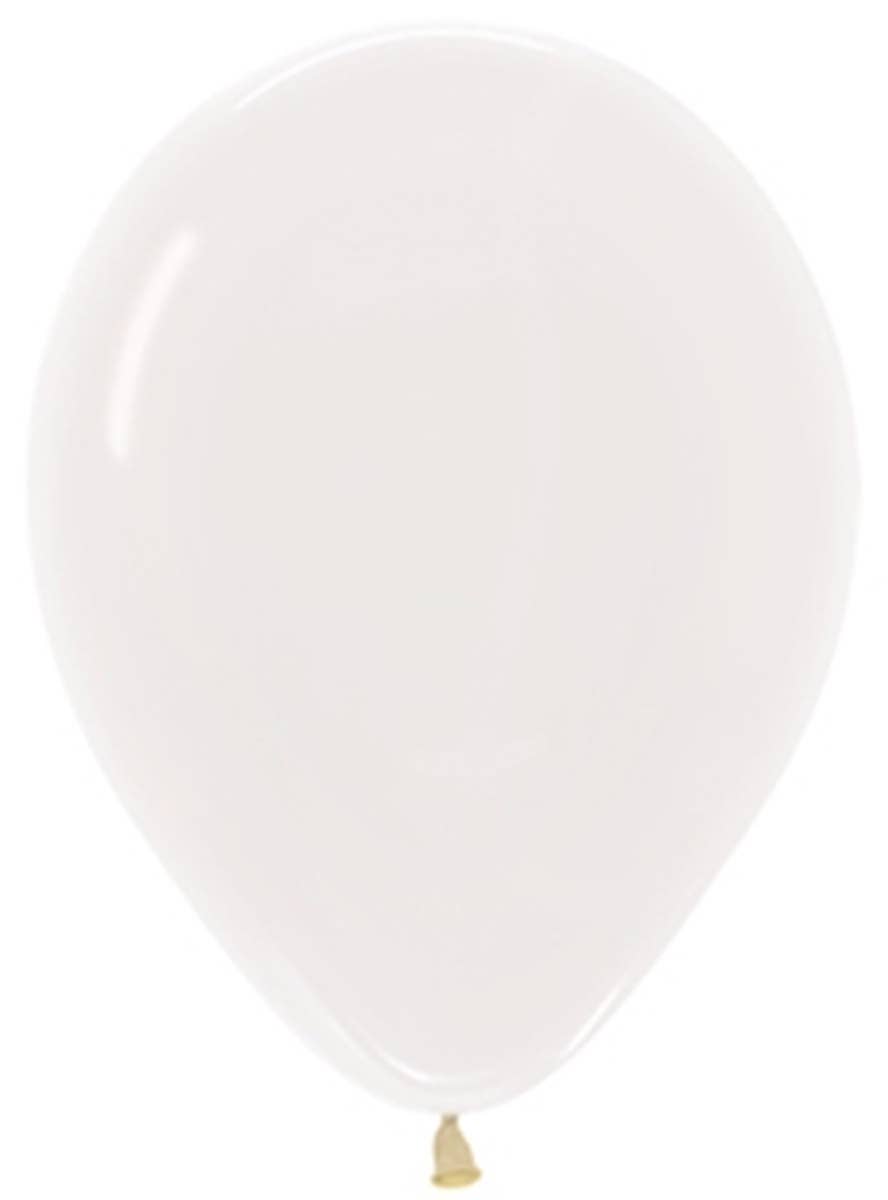 Image of Crystal Clear Small Single 12cm Latex Balloon