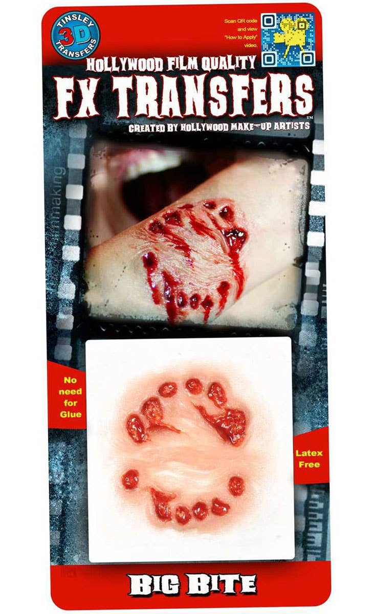 Big Zombie Bite Hollywood Quality 3D Transfer
