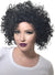 Image of Large Black Unisex Adult's Curly Afro Costume Wig