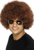 1970s Mens Funky Brown Afro Costume Wig