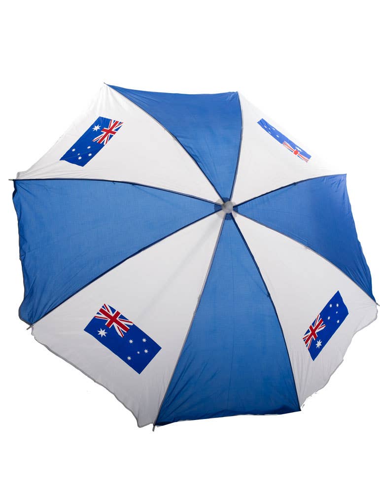 Aussie Day Large Beach Umbrella - Alternative Image